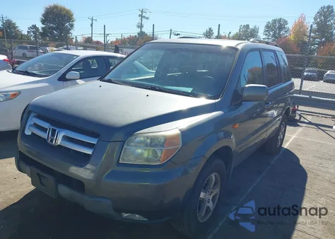 2007 Honda Pilot Ex-L из США, поврежденный, VIN 5FNYF18617B004523